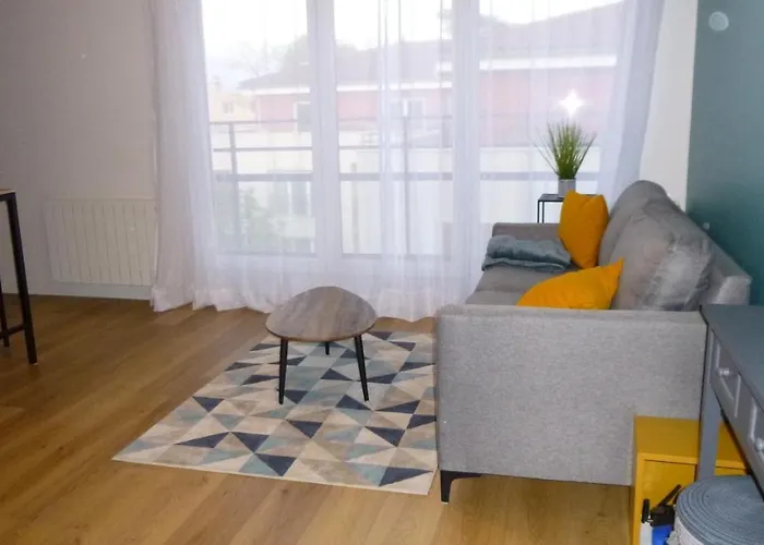 Appartement tout équipé avec piscine proche Stade OL et EUREXPO